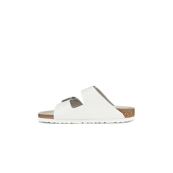 BIRKENSTOCK Arizona Big Buckle Sandal in White - Picture 9 of 9